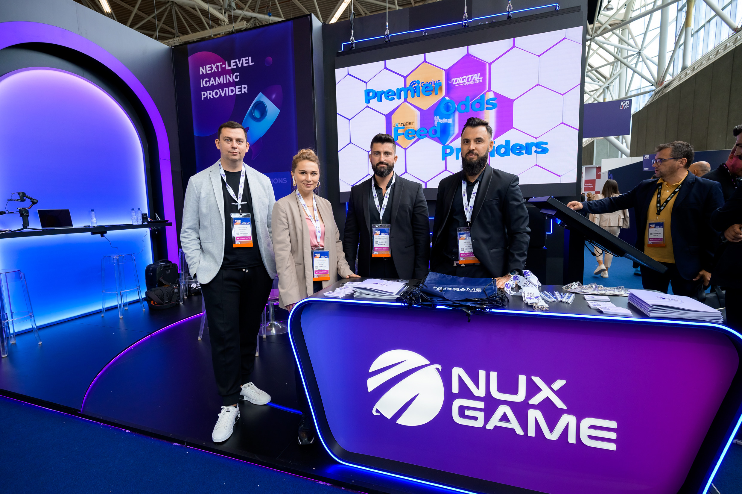 IGB Live 2023: NuxGame Takes the Gaming Industry by Storm with Innovative Solutions and Game-Changing Results