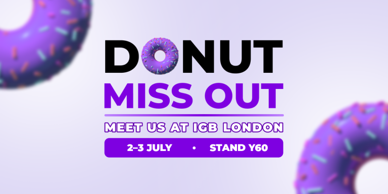 DONUT MISS OUT on NuxGame at iGB L!VE London 2025: Visit the Sweetest Stand of the Show