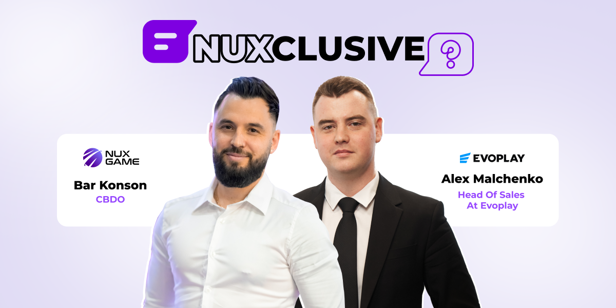 NuxGame and Evoplay in new Nuxclusive series interview