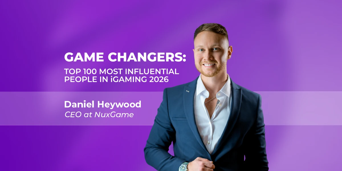 Daniel Heywood Named Among the Top 100 Most Influential People in iGaming 2026